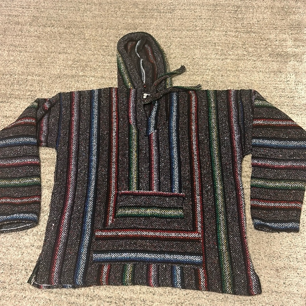 Baja hoodie vel-mex size XL made in mexico